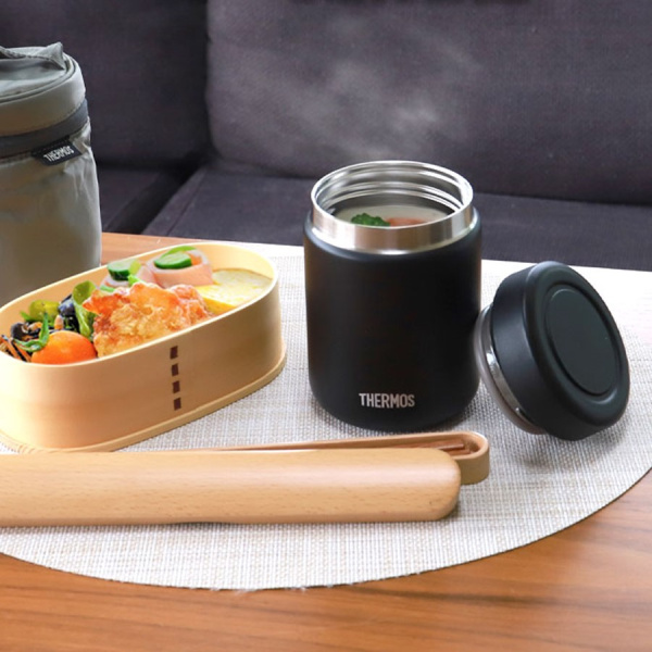 Термос для еды Thermos JBR-501 BK 0,5L (Black, +6h/-8h)